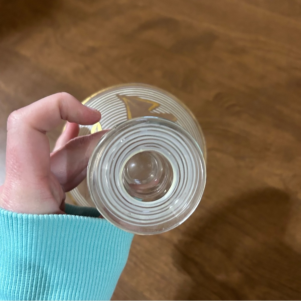 Glass candle holder - Picture 3 of 5